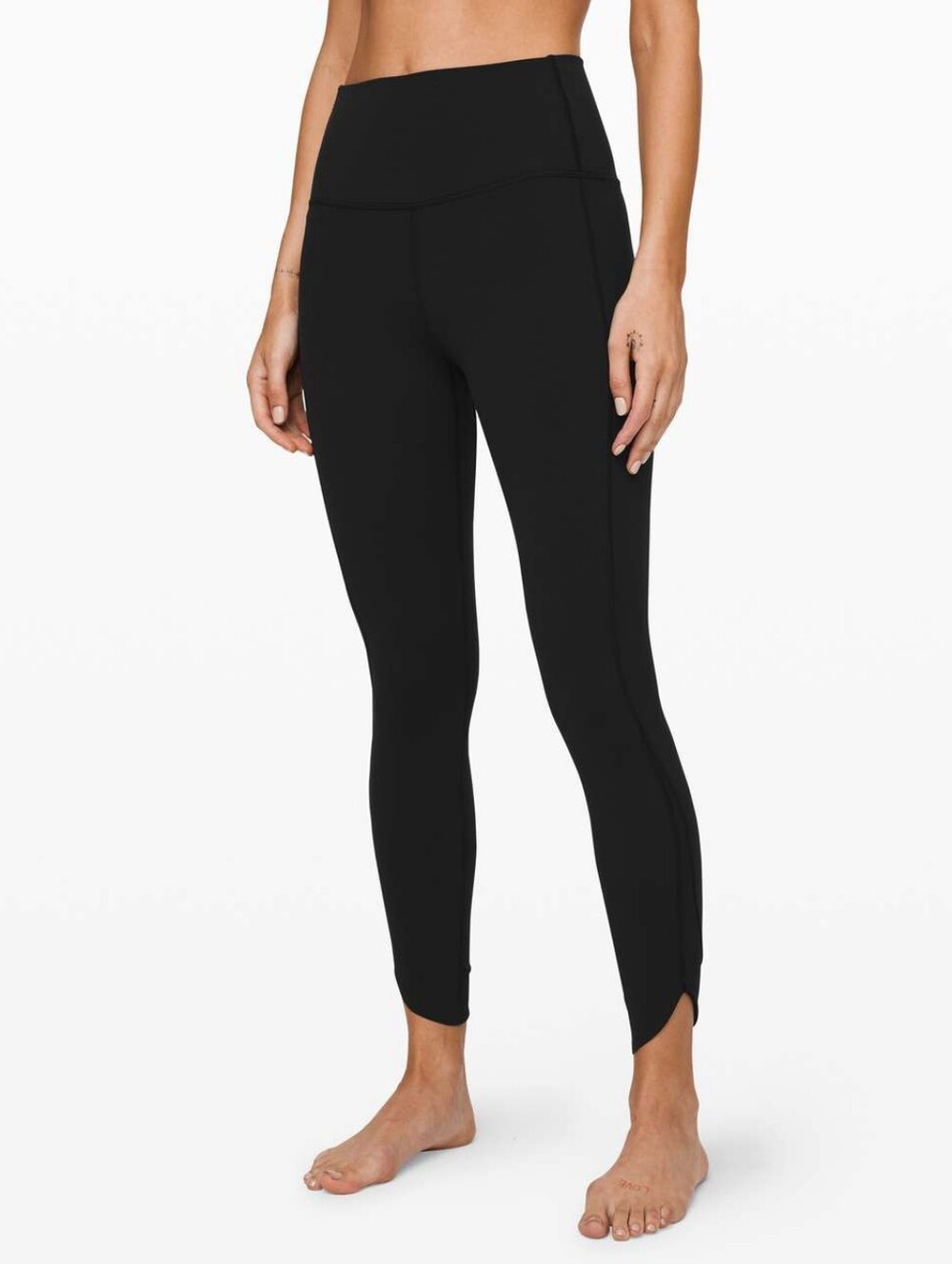 Lululemon Align Pant 25" *Petal Black Size 4 Good Condition Small Snag See Pics